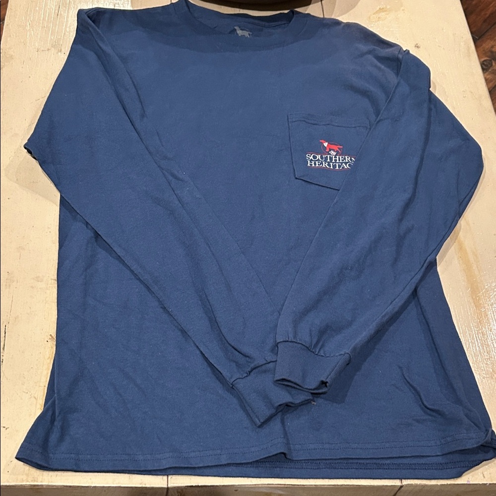 Navy Long Sleeve Tee